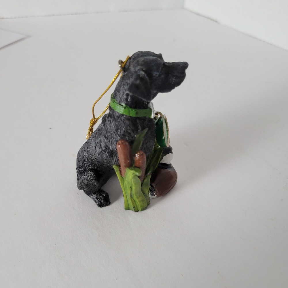 Vintage Ducks Unlimited Labrador With Duck/ Hunting Christmas Ornament - Picture 3 of 4